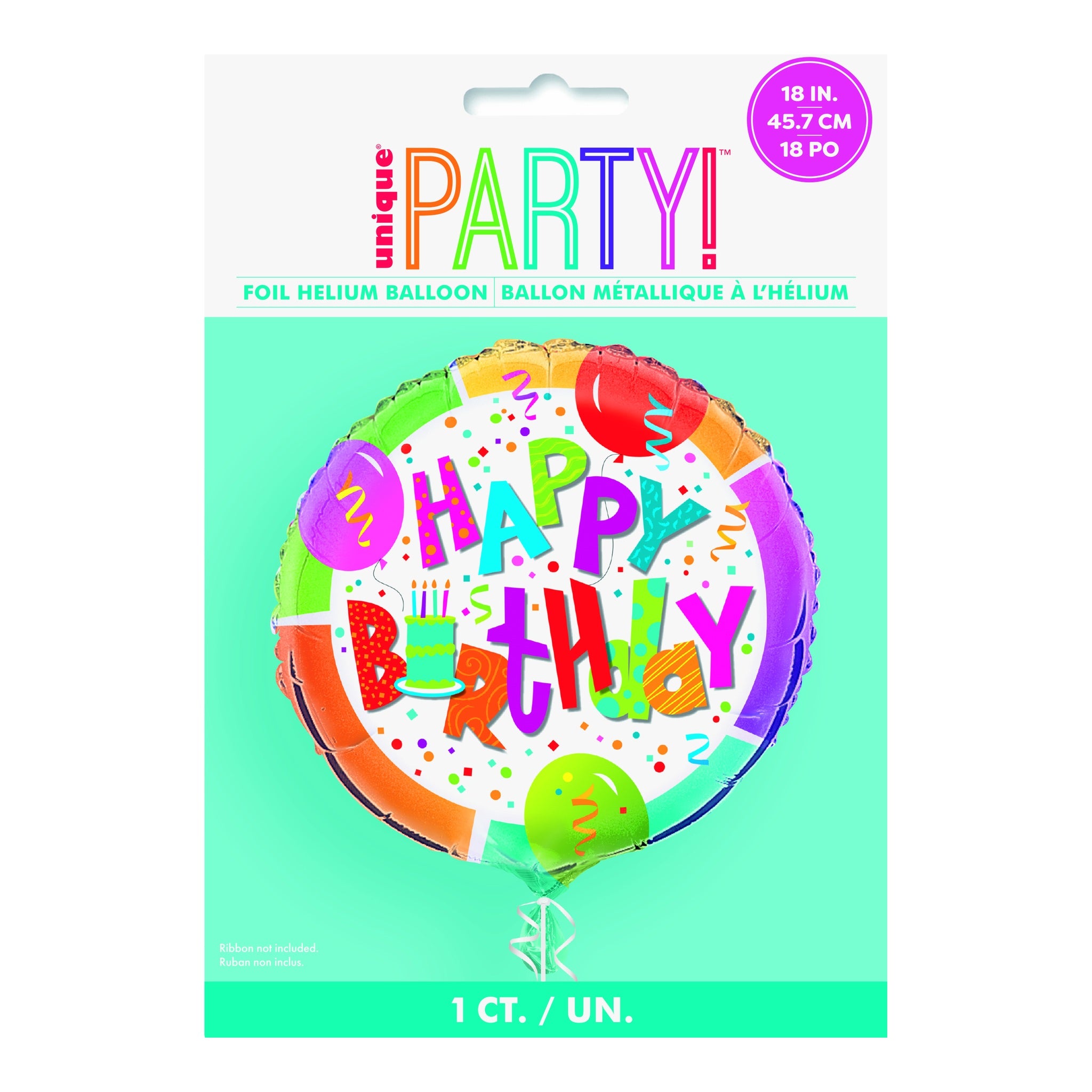Birthday Jamboree Foil Balloon 18"